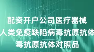 配资开户公司医疗器械名称：人类免疫缺陷病毒抗原抗体对照品