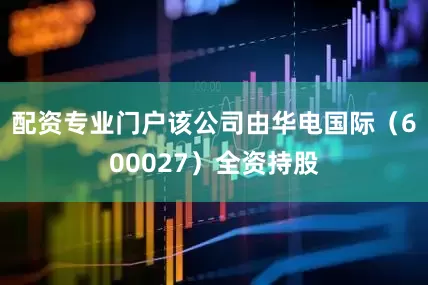配资专业门户该公司由华电国际（600027）全资持股
